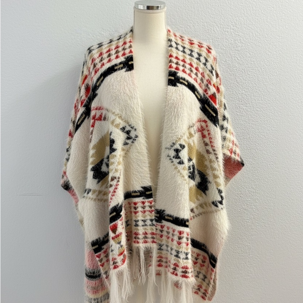 Free People Canyonland Fringe Kimono